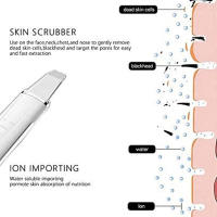 Ultrasonido Facial Peeling Ultrasonico Limpiador Puntos Negros Exfoliante Facial Mujer Microdermoabrasion Con Punta De Diamante,iones Ultrasónicos Ems &de Inalámbrica - details 2