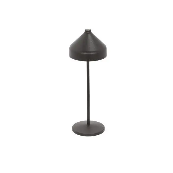 Azafrán Amelie Lámpara de Mesa D 120 mm H 340 mm Negro Mate - 1