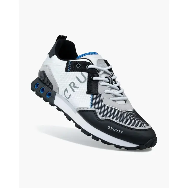 Cruyff Zapatillas Deportivas Hombre Modelo Superbia Hex-Tech CC241192-155 White/Blue.. - 1