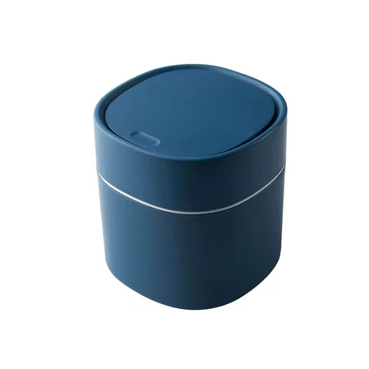Bandeja De Despacho Miniatura De Plástico Para El Hogar Y La Oficina Recipiente De Basura Ecológico Para El Escritorio Y El Baño - 1