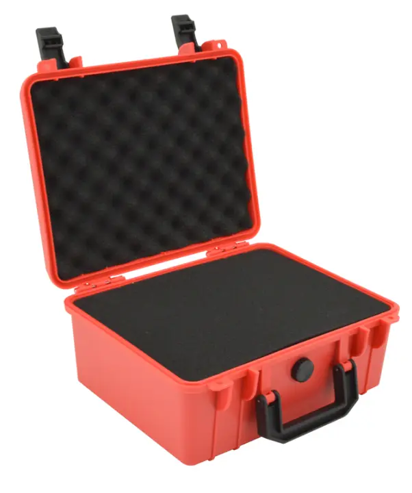 Caja De Herramientas De Seguridad 280x240x130mm ABS Plástico Estuche De Almacenamiento Con Espuma Interior Para Exteriores - 1