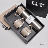 Botella Termo De Acero Inoxidable 500ML Con Isolación Térmica Para Oficina Y Negocios Set De Regalo Para Parejas Botella De Agua Caliente Para Uso Exterior - details 6
