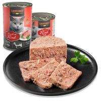 LEONARDO Quality Selection - Comida húmeda de calidad para los gatos adultos más exigentes, sin cereales, sin azúcar (packs de 6 latas) - Recetas cocinadas con mucho mimo - details 1
