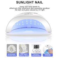 LNWPYH Lámpara LED UV Profesional Para Uñas Secador De Uñas Para El Hogar Con 36 Lámparas Para Gel De Uñas Y Manicura Equipamiento De Uñas Tamaño 18.7*17.6 * 8.5cm - details 11