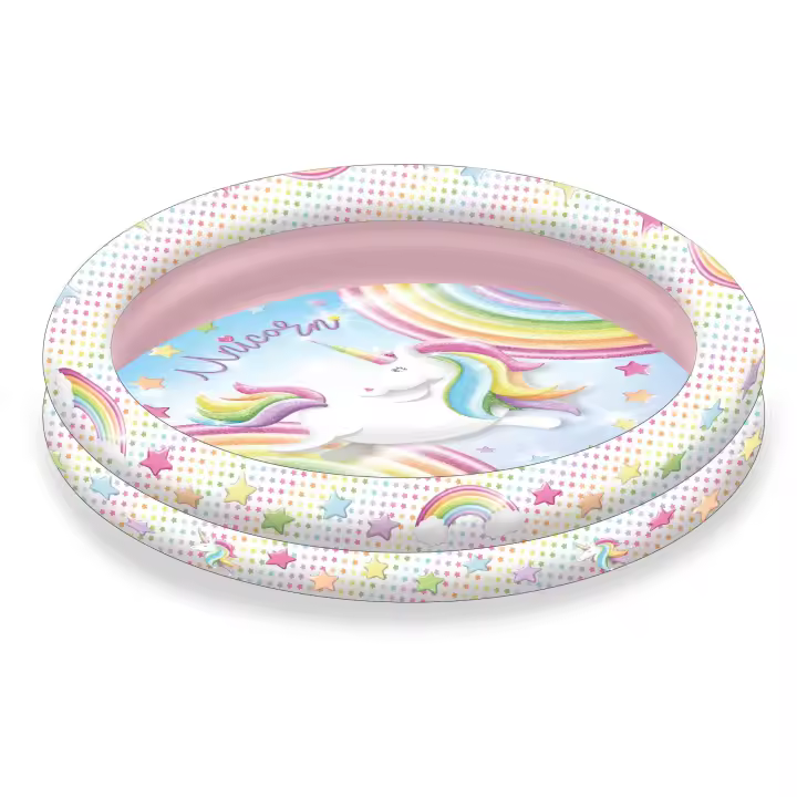 Piscina hinchable de 90 cm, con diseños exclusivos de Unicornio (2811) - 1