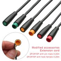 Conector De Cable Impermeable 9mm Base Para Ebike Accesorios De Bafang Display Opcional 2 3 4 5 6Pin Conector De Cable Ebike - details 1