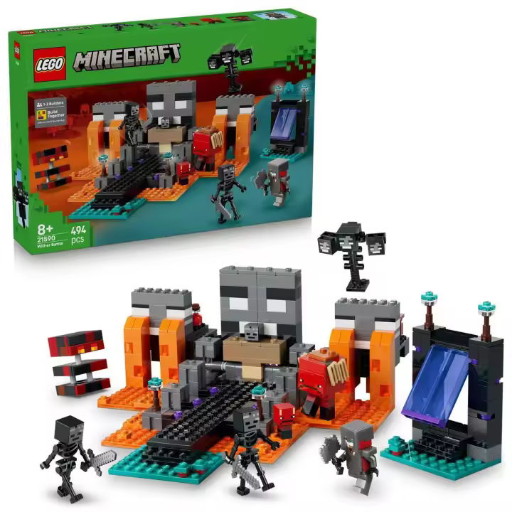 [PREVENTA] LEGO® 21590 Minecraft® La Batalla contra el Wither Set de Construcción con Criaturas Minecraft y Escenas de Combate para Niñas y Niños de 8 Años o Más - 1