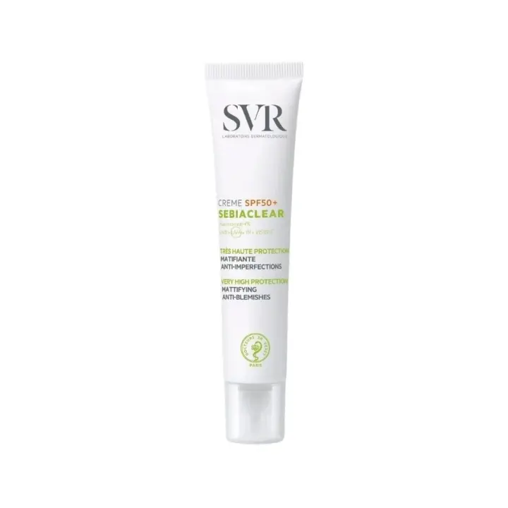 SVR Sebiaclear Crema SPF50 40ml - Protección Solar y Antiacné - 1