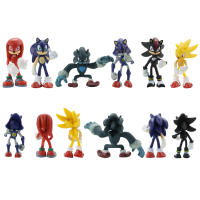 Set De 6 Figuras De Acción Sonic Película Y Televisión Personajes De PVC Shadow Taurea Muñecos Para Niños Juguetes De Animal - details 6