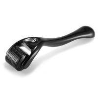 Rodillo De Acero Inoxidable Para Cuidado De La Piel Negro Con 540 Agujas Microneedle 0.25 0.3mm Para Cuidado Facial Y Corporal Crecimiento De Cabello - details 2