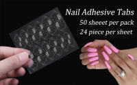 1200Pcs Pegatinas Adhesivas Para Uñas Doble Cara Transparente Y Hidratante Pegamento Para Uñas Falsas Herramienta DIY De Manicura - details 0