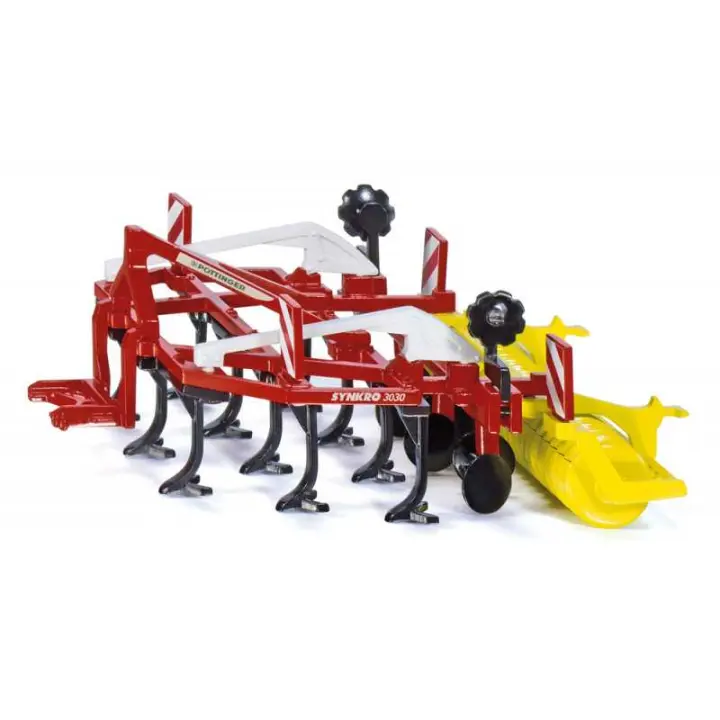 Siku Cultivador Pottinger Symkro Escala 1:32 - Réplica Realista - Ideal para Coleccionistas - 1
