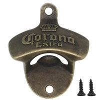 Abrepuertas Retro Corona Diseño Colgante Para Pared Herramientas De Bares Electroplata De Aleación De Zinc Decoración De Pared - details 3