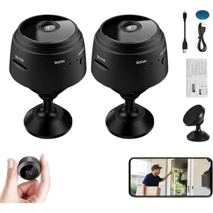 Camtrix - Cámara de Seguridad Magnética Inalámbrica HD 1080p para Exteriores - 1