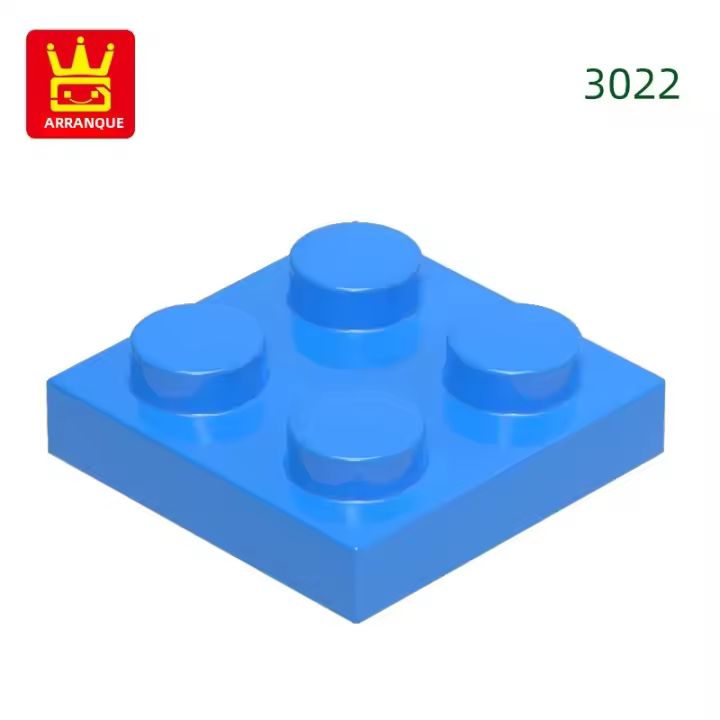Bloques De Construcción Básicos Wange 167Pcs/lot 3022 2x2 Compatible Con Bloques De Crea Tu Propio Juguete Para Niños Caja De Regalo - 1