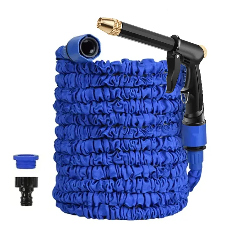 Riega Jardín Flexible Expansible Mágica Para Lavar Coche Y Agua Del Jardín Resistente a La Abrasión Y Corrosión Con Regulación Ajustable - 1
