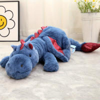 Muñeco De Peluche De Dinosaurio Sentado 51-99cm Juguete Suave Para Niñas Almohada De Larga Banda Para Dormir Regalo Para Niños - details 7