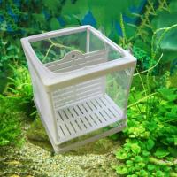 Caja De Incubación Para Peces De Acuario Red De Isolación Mesh Criadero De Peces Tanque De Acuario Material Plástico Y Gaze - details 12