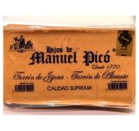 Turrón de Jijona Hijos de Manuel Picó - Almendra Marcona y Miel de Azahar - 300g o 500g - details 0