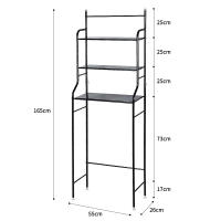 Estantería Sobre Inodoro Ahorra Espacio Organizador de Baño 165*55*26cm - details 1
