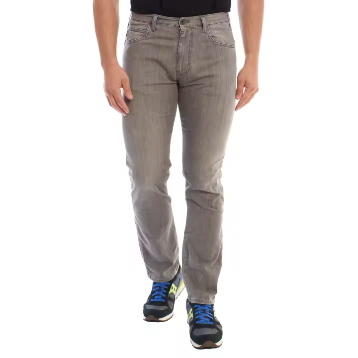 Emporio Armani-Pantalón de mezclilla recto 3H1J45 para Hombre - 1