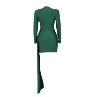 Vestido De Noche Elegante Para Mujer Con Sequinias Y Cuello En V Manga Larga Vestido De Fiesta De Boda Miniatura A-Line - details 39