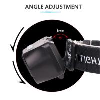 Lámpara De Cabeza Para Exteriores Con Luz Fuerte LED Multi Función Recargable Por USB Luz De Noche Para Pesca Y Actividades Al Aire Libre - details 6