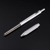 1pc 4-en-1 Pluma De Metal Multicolor Con Sensing De Gravedad Y Lápiz Automático Rojo Azul Y Negro Pluma Ballpoint Para Oficina Y Escuela - details 1