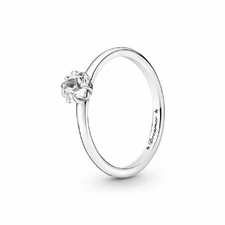 Anillo Pandora Solitario Estrella Brillante Celestial - 1
