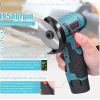 LYUWO Mini Molina De Ángulo Recargable Para El Hogar Máquina De Corte Y Pulido Eléctrica Mini Molina De Mano - details 8