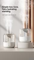 Humidificador USB De Gran Capacidad 6.8L Doble Rociador Para Casa Dormitorio Oficina Habitación Con Pequeño Luz Nocturna - details 5