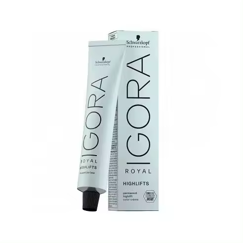 Tinte Igora Royal highlifts 12-19 Superaclarante Ceniza Violeta 60 ml. Schwarzkopf - 1