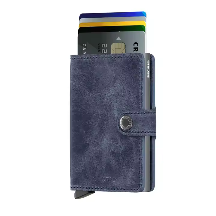 Cartera secrid Miniwallet Vintage Blue - 1