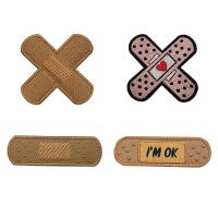 Parche Táctico Bordado 'I'm OK' Con Hook Y Loop Para Ropa Y Mochilas Emblema De Band-Aid Aplicación Manual Y Ecológico - details 2