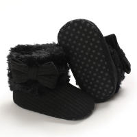 Nuevos Zapatos Para Bebé Recién Nacidos Antideslizantes Con Lazo Cómodo Y Atractivos De Corduroy Y Algodón Para Primavera Invierno Protección Del Piso Con Cierre De Cremallera - details 11