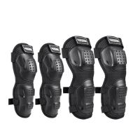 Juego De Protección Para Rodillas Y Codos De Motocicleta Respirables Para Deportes Al Aire Libre Y Off-Road Correa De Seguridad Para Motociclista - details 2