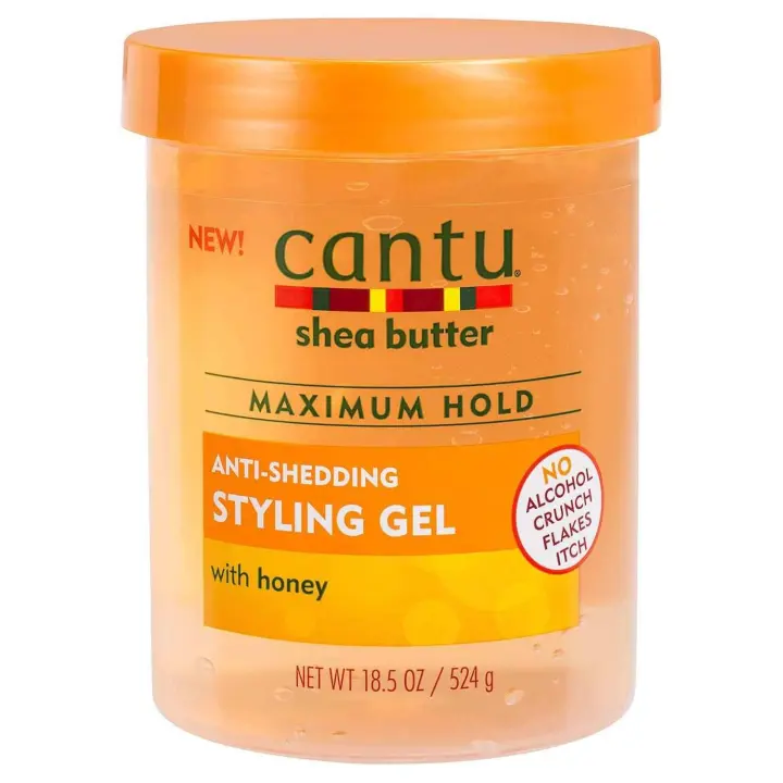 Cantu Maximum Hold Anti-Shedding Styling Honey Gel 524g Gel    Producto para rizos definicion y styling - 1