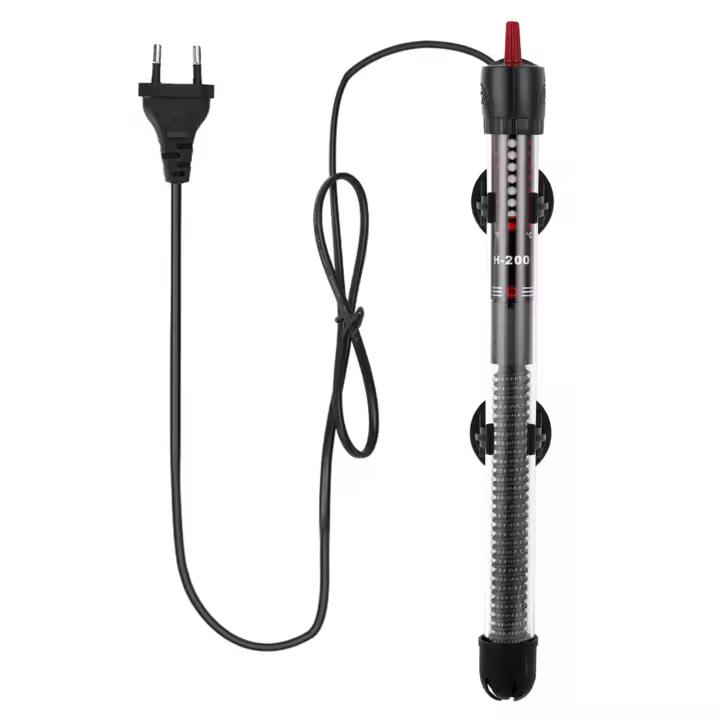 Termostato electrónico de calentador de acuario ajustable con luz indicadora LED para tanques de peces marinos de agua dulce - 1