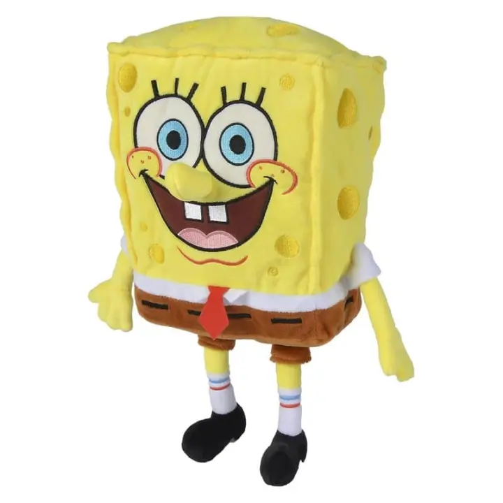 Peluche Bob Esponja 35cm suave relleno 100% reciclado 109491000 SIMBA - 1