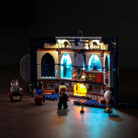 Luz LED Lazishi 76411 Para Bloques De Construcción Compatible Con Lego Sin Incluir Bloques Sólo Accesorios De Iluminación Para Banner De Casa Ravenclaw TM Adecuado Para Edad 6-12+ Unisex - details 1