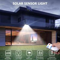 Lámpara Solar Exterior LED 160/128 Con 3 Modos Luz De Decoración Para Jardín Y Parque Sensor De Movimiento PIR Impermeable IP65 - details 10