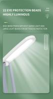 Lámpara De Escritorio LED Protección Ocular Luz Nocturna Cargable Plegable Toque Super Brillante Regulación Sin Pasos Fuentes De Alimentación USB - details 2