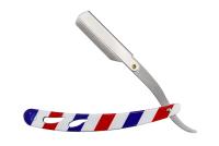 Soporte Para Afeitadora Retro Para Hombres Herramienta De Corte De Cabello Acero Inoxidable Mango Cuchillo Recto Barber Razor Holder - details 13