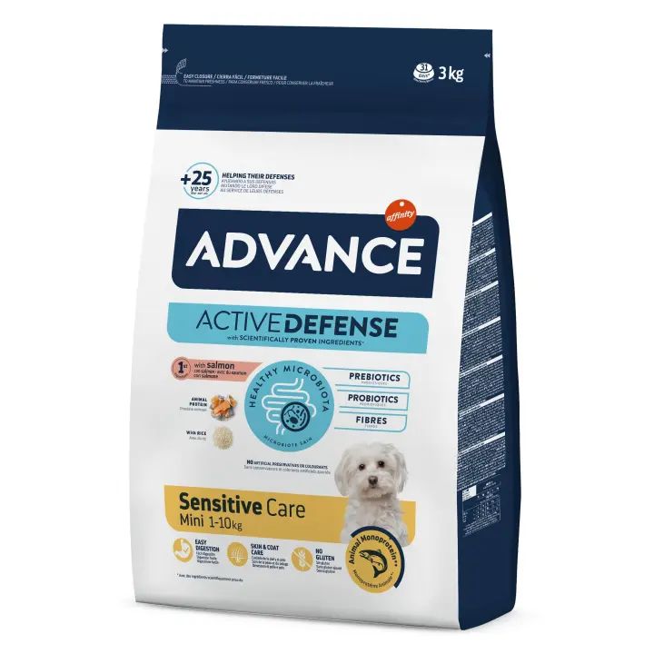 Affinity Advance Dog Mini Adult Sensitive Salmón 3kg - 1
