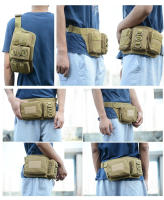 Bolsa De Cintura Impermeable De Oxford Para Pesca Y Senderismo Táctico Bolsa De Hombro Para Camping Deportes Al Aire Libre - details 2