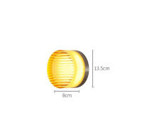 Lámpara De Pared Moderna En Acrílico LED Para Decoración Del Hogar Iluminación Para Sala De Estar Pasillo Dormitorio Lámpara De Noche Incluida Montaje En Pared - details 8
