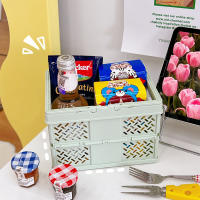 Cesta Plegable De Almacenamiento Multi-Funcional Mr. Paper Estilo INS Para Oficina Accesorios De Escritorio Organizador De Papelería - details 3