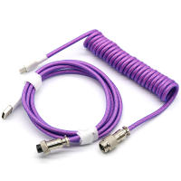 Cable De Teclado Mecánico De 3 Metros Tipo C Cable Giratorio Personalizable Para Juego Accesorios De Teclado USB Estándar Mini - details 9