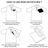 Parche De Tela De Cuero Suave Para Reparación De Bolsos Y Ropa Accesorios De Moda Para Rodilla Y Codo Tipo De Soldadura: a La Plancha - details 15