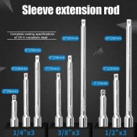 Juego De Extensión De Destornillador Y Llave De Fijación 1/4" 3/8" 1/2" Barra De Extensión De Llave Multifuncional Antideslizante Herramienta Manual Para Reparación De Motocicletas - details 8